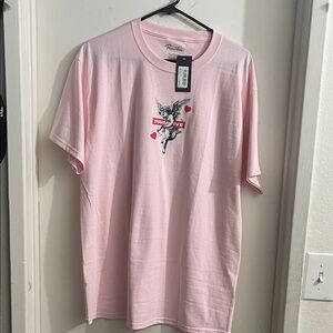 Primitive Angel Graphic Pink Tee